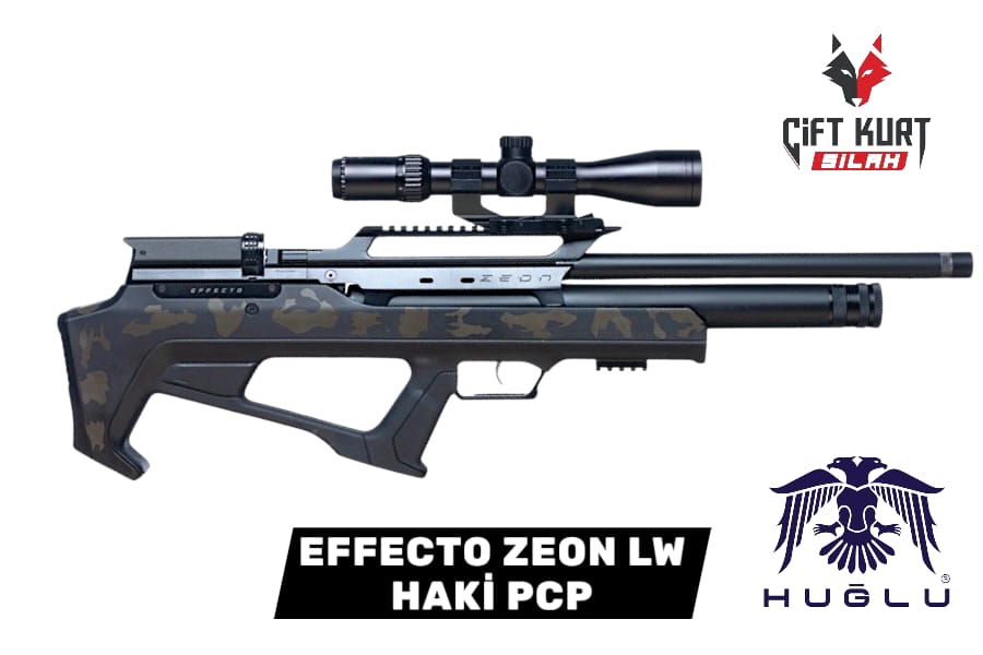 HUĞLU EFFECTO ZEON LW HAKİ-YEŞİL PCP HAVALI TÜFEK